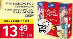 Selgros Ptasie mleczko 340g wybrane rodzaje Selgros oferta