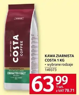 Selgros Kawa ziarnista Costa różne rodzaje oferta
