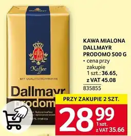 Selgros Kawa mielona Dallmayr Prodomo 500g oferta