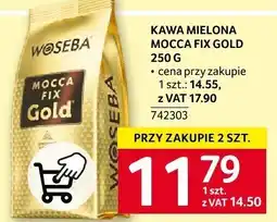 Selgros Kawa mielona Mocca Fix Gold 250g oferta