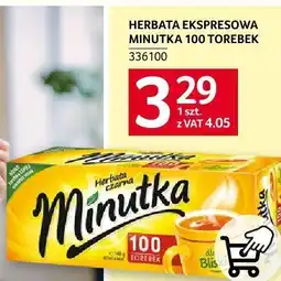 Selgros Herbata ekspresowa Minutka 100 torebek oferta