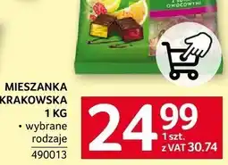 Selgros Cukierki Mieszanka Krakowska wybrane rodzaje oferta