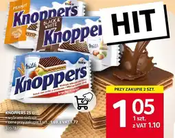 Selgros Wafel Knoppers 25g wybrane rodzaje oferta
