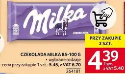 Selgros Czekolada Milka 100g wybrane rodzaje oferta