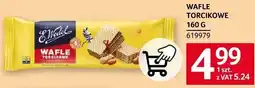 Selgros Wafle torcikowe 160g E.Wedel oferta