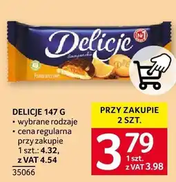 Selgros Cukierki Delicje 147g wybrane rodzaje oferta
