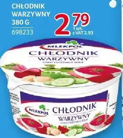 Selgros Chłodnik warzywny Mlekpol oferta
