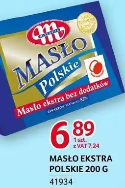 Selgros Masło ekstra polskie Mlekovita oferta