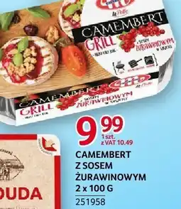 Selgros Camembert z sosem żurawinowym Mlekovita oferta