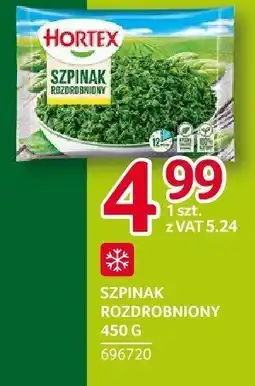 Selgros Szpinak rozdrobniony Hortex oferta