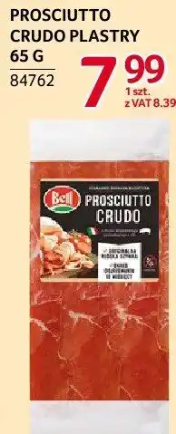 Selgros Prosciutto crudo plastry 65g Bell oferta