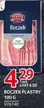 Selgros Boczek plastry Pekpol oferta