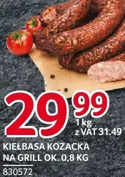 Selgros Kiełbasa kozacka na grill Pekpol oferta