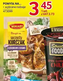 Selgros Przyprawa Pomysł na... soczysty kurczak z czosnkiem i ziołami Winiary oferta