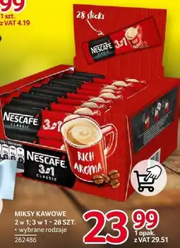 Selgros Kawa Nescafe Classic 3w1 oferta