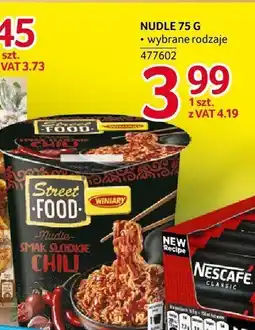 Selgros Zupa Nudle Winiary oferta