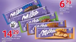 Selgros Czekolada Milka różne rodzaje oferta