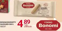 Selgros Biszkopty Bonomi Savoiardi oferta