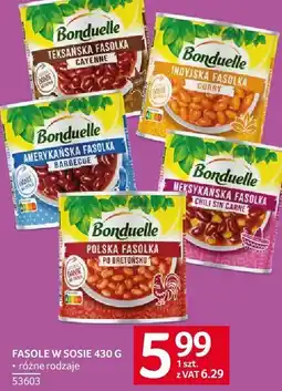 Selgros Fasola w sosie Bonduelle oferta