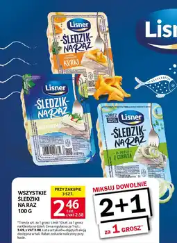 Selgros Śledziki na raz Lisner oferta