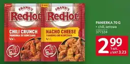 Selgros Panierka Frank's RedHot Chili Crunch do kurczaka 70g oferta