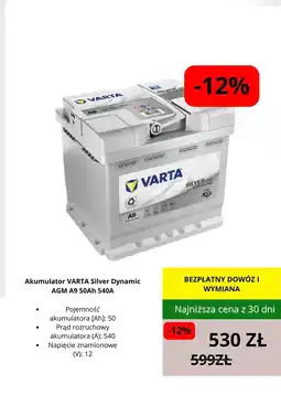 Specpart Akumulator rozruchowy Varta oferta