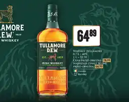 Dino Whiskey Tullamore Dew oferta