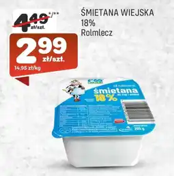Społem Śmietana Rolmlecz oferta