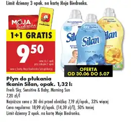 Biedronka Płyn do płukania tkanin Silan oferta