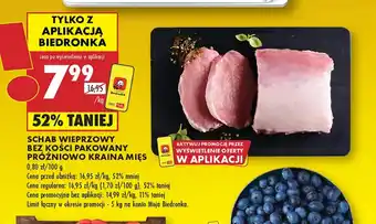 Biedronka Schab bez kości oferta