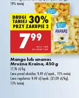 Biedronka Ananas Mroźna Kraina oferta
