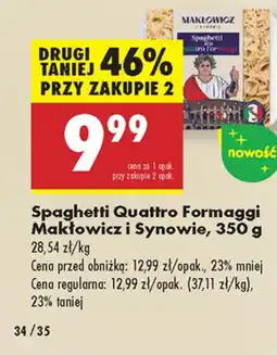 Biedronka Spaghetti Makłowicz i Synowie oferta