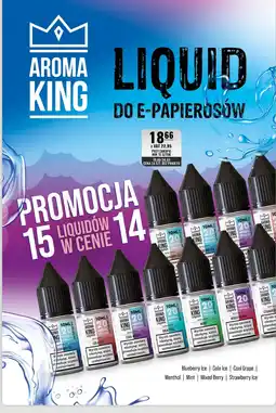 Eurocash Liquid do e-papierosów aroma king oferta
