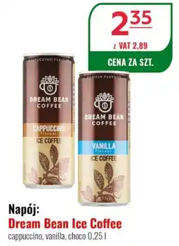 Eurocash Napój: Dream Bean Ice Coffee cappuccino, vanilla, choco oferta