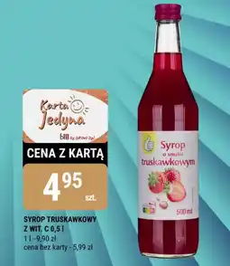 bi1 Syrop truskawkowy z wit. c oferta