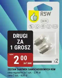 bi1 Zestaw żarówek samochodowych r5w oferta