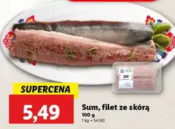 Lidl Sum, filet ze skórą oferta