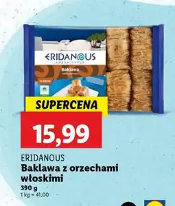 Lidl ERIDANOUS Baklawa z orzechami włoskimi oferta