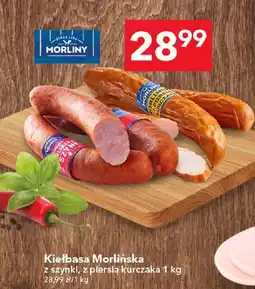 Lewiatan Kiełbasa Morlińska z szynki / z piersią kurczaka 1 kg Morliny oferta