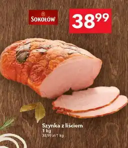Lewiatan Wędlina Szynka z liściem 1 kg Sokołów oferta