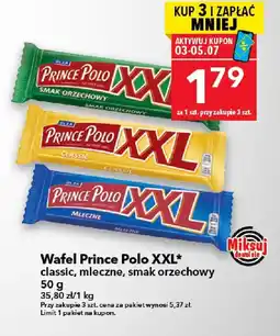 Lewiatan Wafel Prince Polo XXL smak orzechowy oferta