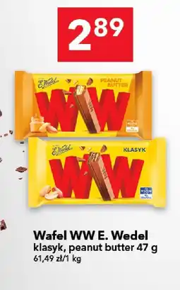 Lewiatan Wafel WW E. Wedel peanut butter oferta