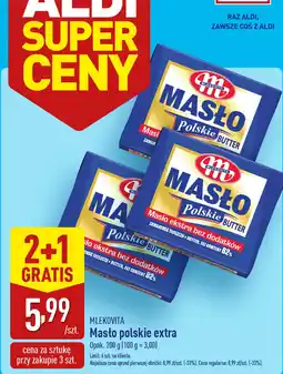 ALDI Masło Polskie Extra Mlekovita oferta
