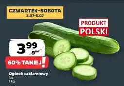 Netto Ogórek szklarniowy polski 1 kg Netto oferta