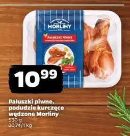 Netto Paluszki piwne, podudzie kurczęce wędzone Morliny oferta