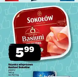 Netto Szynka wieprzowa Basiuni Sokołów oferta