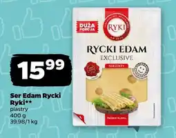 Netto Ser Edam Rycki Ryki oferta