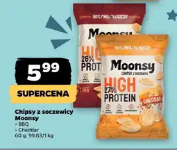 Netto Chipsy z soczewicy BBQ / cheddar Moonsy oferta
