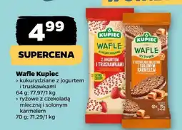 Netto Wafle ryżowe z czekoladą mleczną i solonym karmelem Kupiec oferta