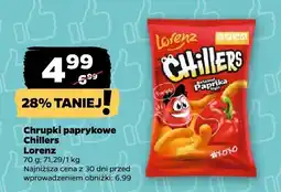 Netto Chrupki paprykowe Chillers Lorenz oferta
